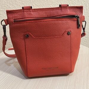 Viola Castellani Deep Orange Crossbody Bag